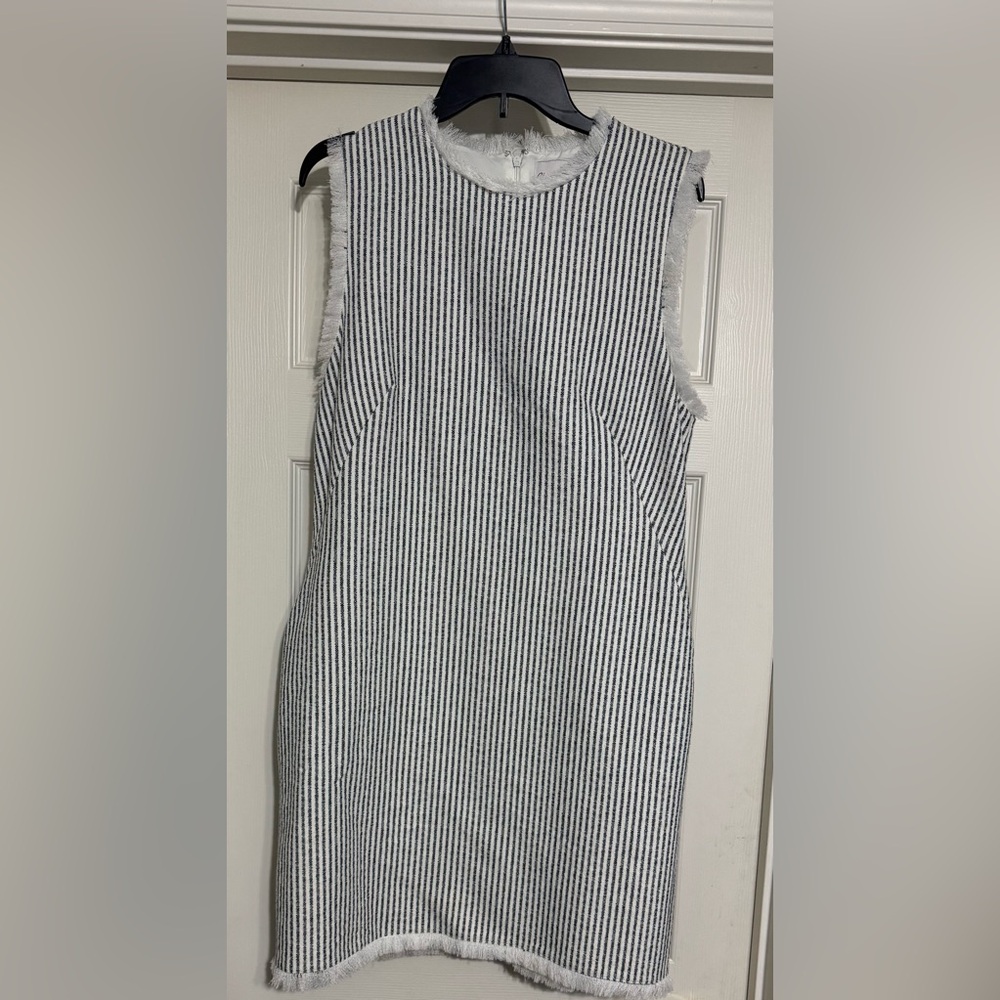 Striped Sleeveless Dress